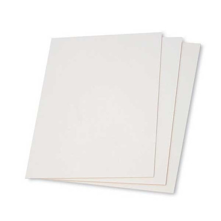 Contre-collé blanc mat format RAISIN (à l'unité)