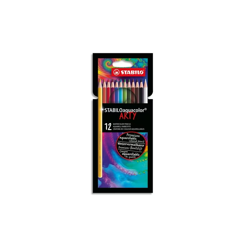 Stabilo Aquacolor arty (crayons aquarellables x12)