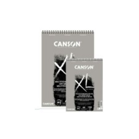 Carnet multitechnique sèche canson gris