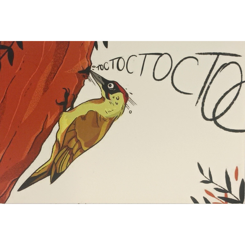 HORS CASES - Postale Oiseaux
